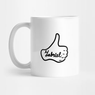 Men name Gabriel Mug